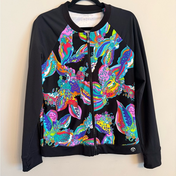 Trina Turk Jackets & Blazers - Trina Turk Multicolor Floral Jacket